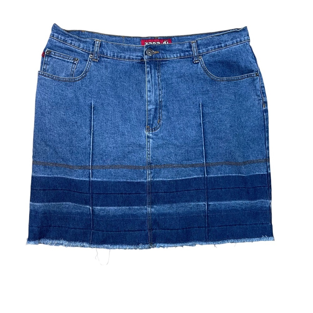 Vintage‎ Y2K Zana di Women’s Medium Wash Denim Mini Skirt